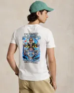 Harley DavidSon - Front Text Back Design T-Shirt - White