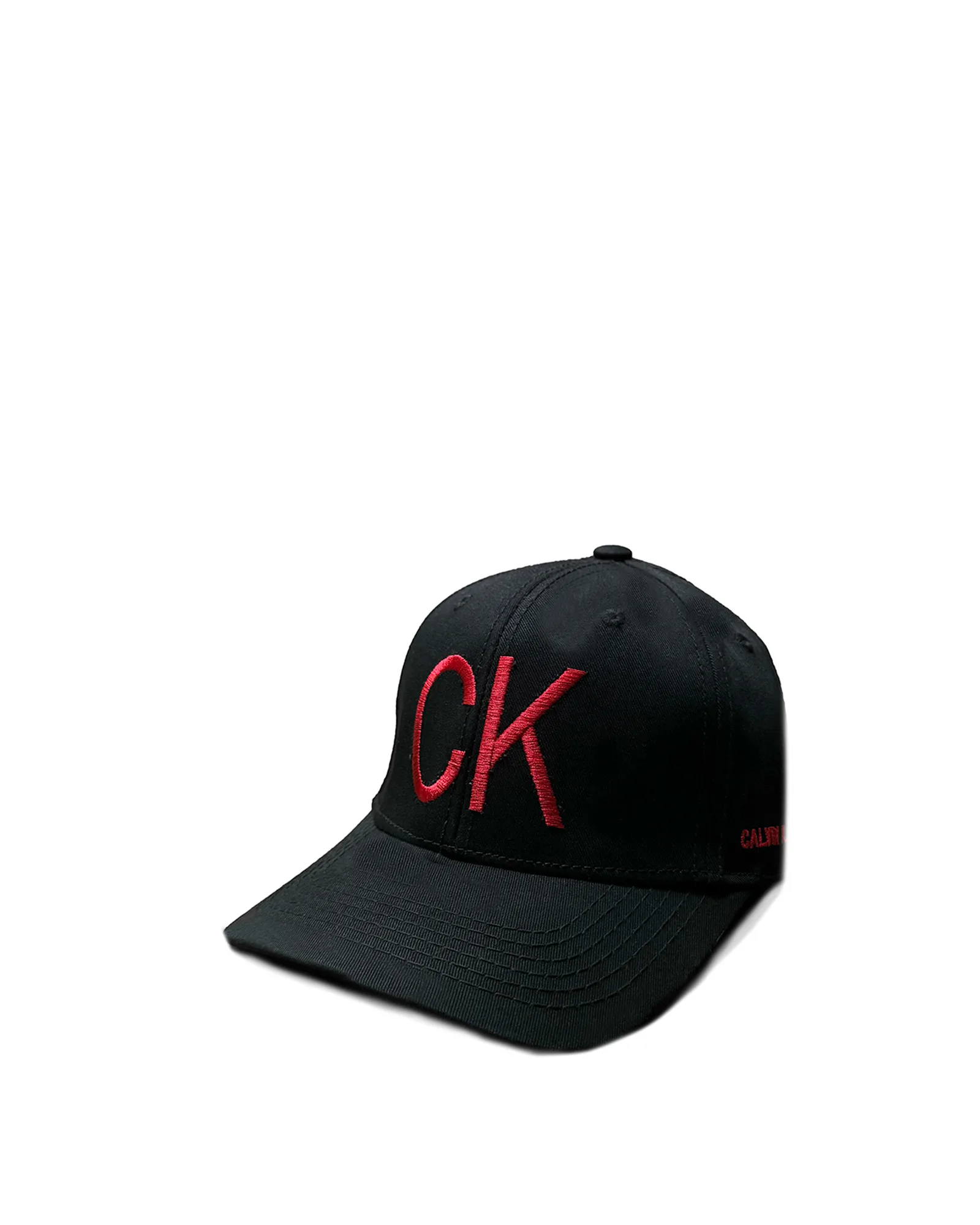 CK Embroidered Classic Cap – Black & Red Edition